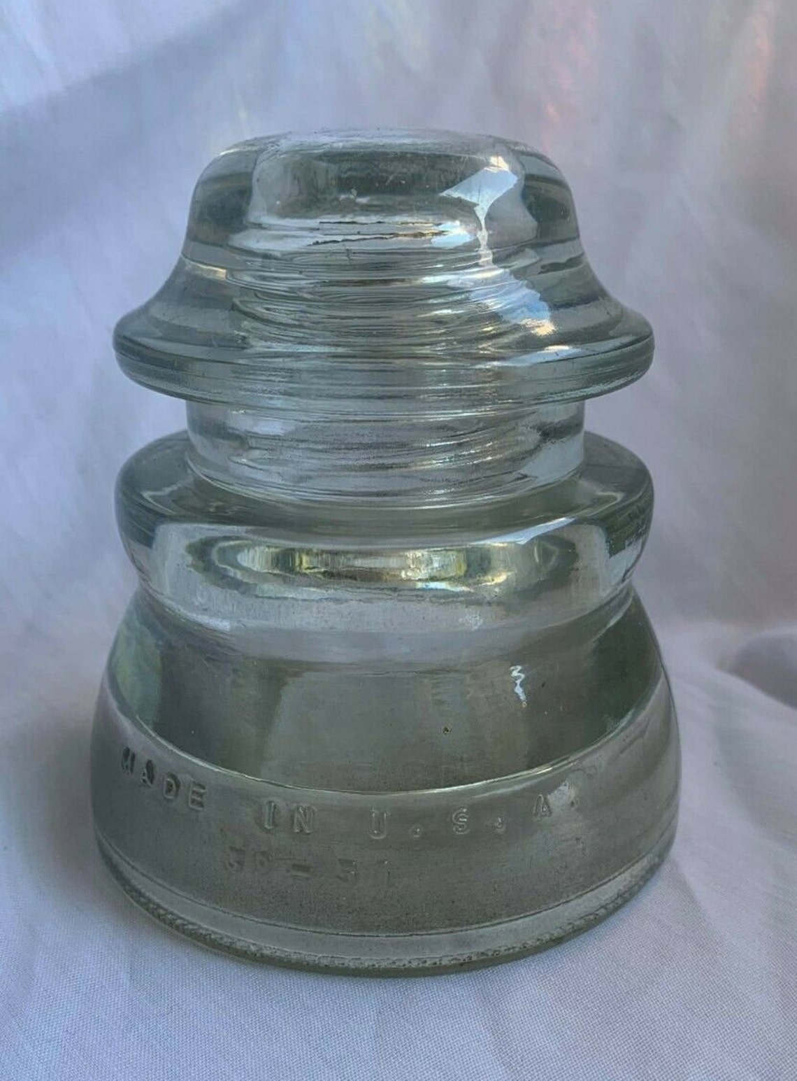 Glass Railroad Insulator Endcap Etsy Sweden