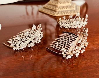 Vintage Wedding Hair Combs | Set of 3 Wedding Hair Combs