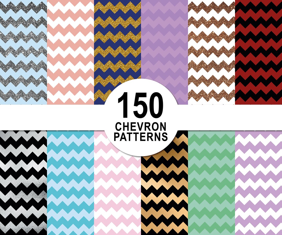 Chevron Digital Paper, Scrapbook Papers, Wallpaper, Digital Backgrounds ...