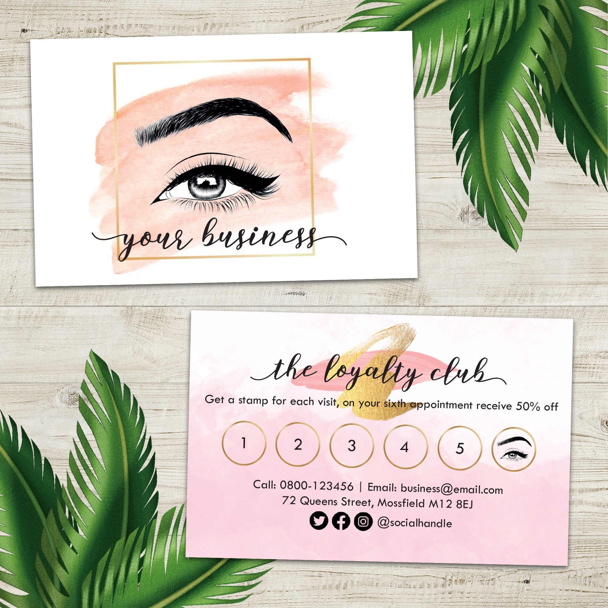 Custom Loyalty Cards - Etsy