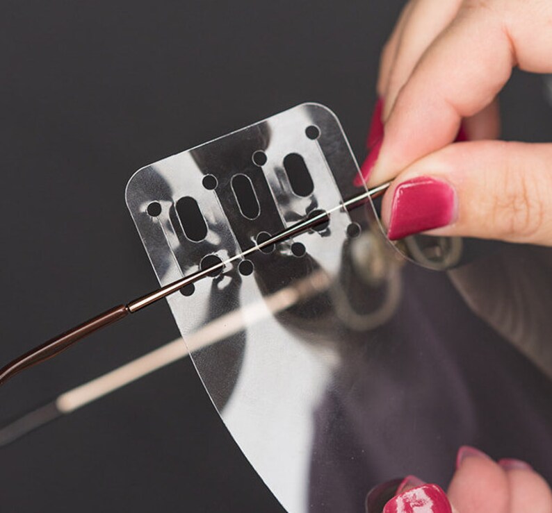 InvisiShield Face Shield ATTACHES TO GLASSES Reusable Washable Etsy