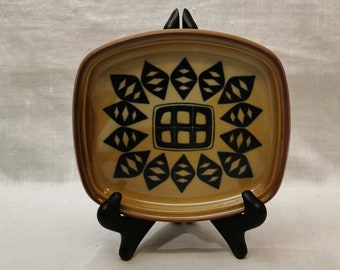 Rare Vintage Serving Plate from 1970's - Porsgrund Porcelain, Norway - K. Galaaen Design - Wall Decor or Dining Table Accent