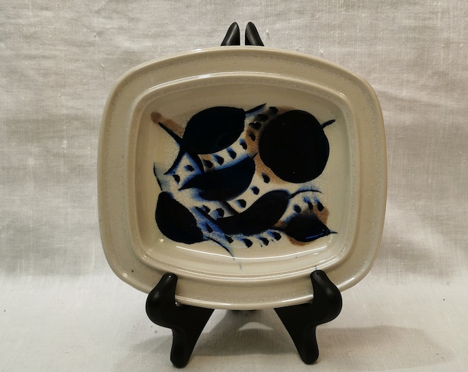 Rare Vintage Serving Plate from 1970's - Porsgrund Porcelain, Norway - K. Galaaen Design - Wall Decor or Dining Table Accent