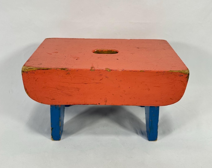 Vintage Norwegian Small Milk Chair - Rustic Nordic Gift from the 1960s