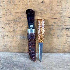 Cuchillo de caza noruego hecho a mano por R. Kilen