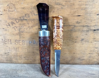 Hand-Made Norwegian Hunting Knife by R.Kilen