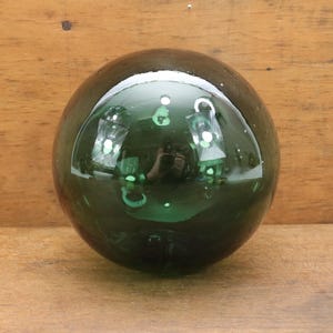 Norwegian Glass Float 1920 | Ocean History Decoration | Maritime History | Nautical Gift | Vintage Ocean Decor