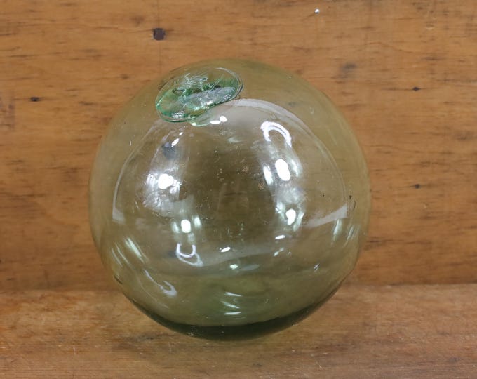 Norwegian Glass Float 1920 | Ocean History Decoration | Maritime History | Nautical Gift | Vintage Ocean Decor