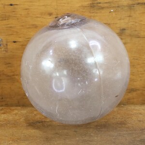 ガラス浮き玉 ガラス玉 ピンク 1920年代 フランス製 ピンク ガラス 漁業用 浮き玉 | ヴィンテージ
