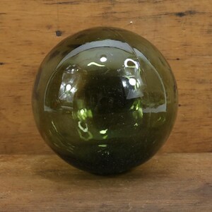 Norwegian Glass Float 1920 | Ocean History Decoration | Maritime History | Nautical Gift | Vintage Ocean Decor