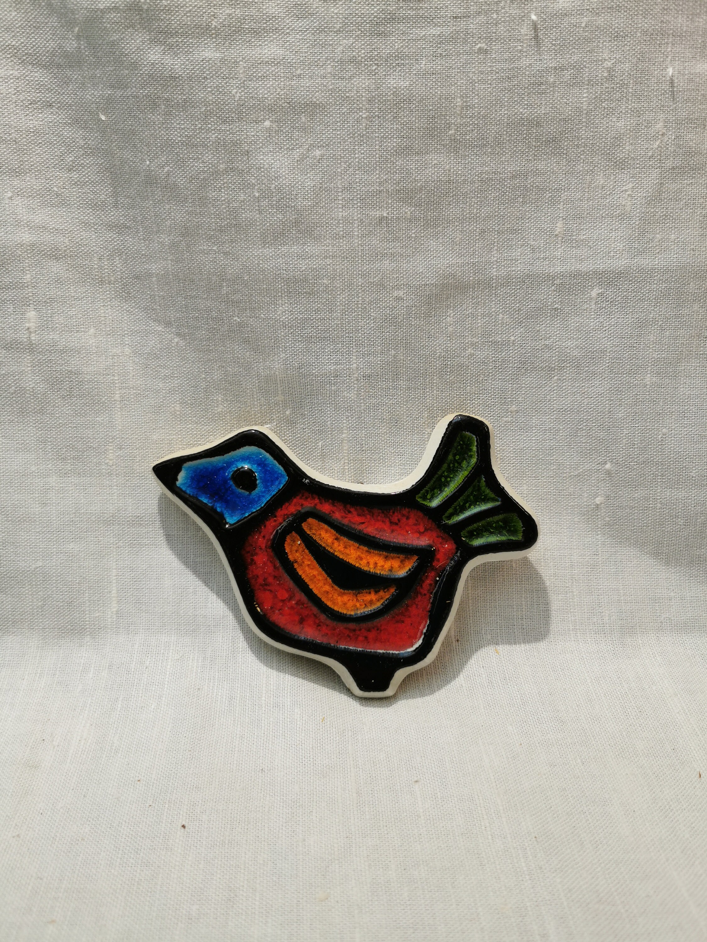 Exquisite Vintage Norwegian Porsgrund Porcelain Bird