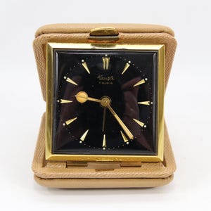 Kienzle Travel Alarm Clock 7 Jewels | 1950s German Mechanical
