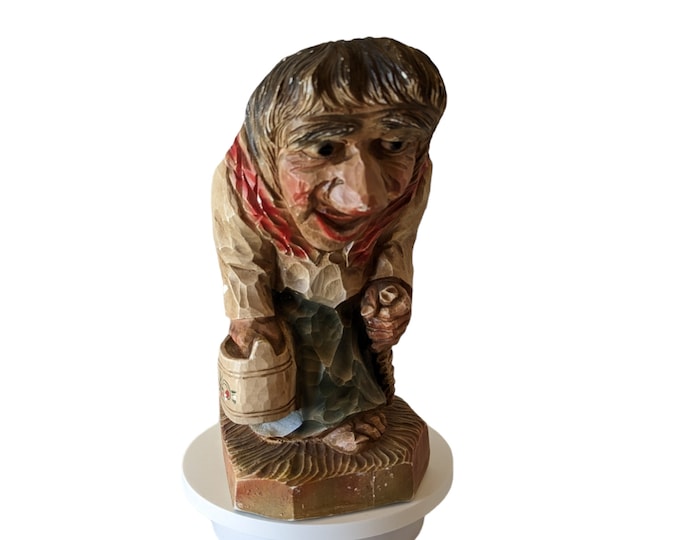 Vintage Norwegian Trolls - Hauketo Troll Collectible Figurine from Oslo 1960s