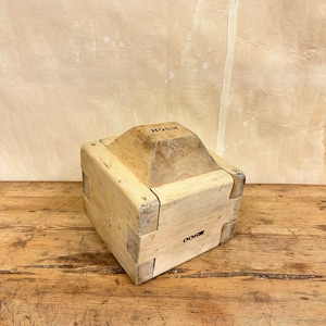 Rare and Authentic 1800s Large Antique Butter Mold - Exquisite Vintage Kitchen Decor