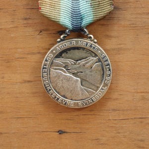 Norwegian Music Competition Medal 1955 | Sterling Silver | Norwegian Heritage | Historical Collectible | Vintage Collector’s Item