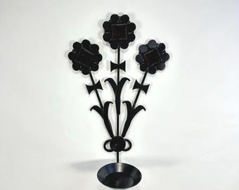 Vintage Modern Wall Candle Holder: Danish Mid Century Decor by Dantoft Denmark 1970s