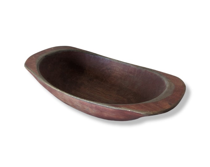 Norwegian vintage handmade  tray/Trau, Serving dish, from Tinn in Austabygdi/Telemark, Traditional Norwegian.