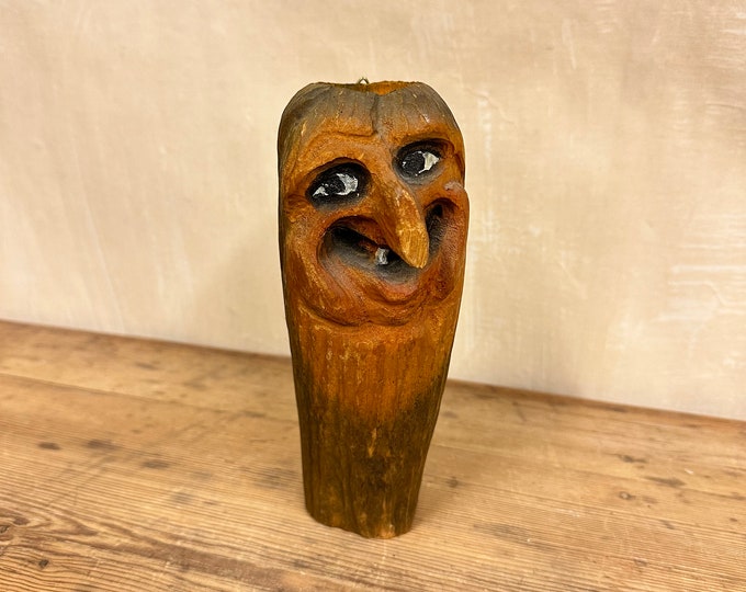 Vintage Norwegian Trolls Collectible Figurine - Handmade 1970's Troll with Unique Charm
