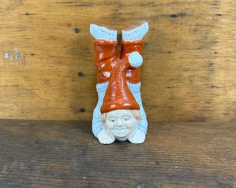 Hand Painted Christmas Boy Figurine | Christmas Boy | Norwegian Porcelain | Holiday Decor | Collectible Figurine