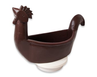 Norwegian vintage handmade large tray/Trau, Serving dish, Traditional Norwegian wooden Bowl, Folklore