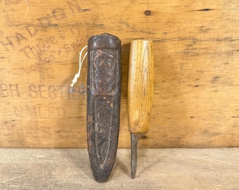 Norwegian Knife with Custom Nordic Details 1924 - Ideal Gift for Collectors