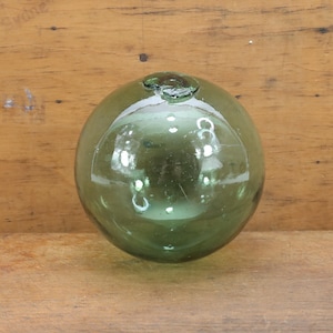 Norwegian Glass Float 1920 | Ocean History Decoration | Maritime History | Nautical Gift | Vintage Ocean Decor