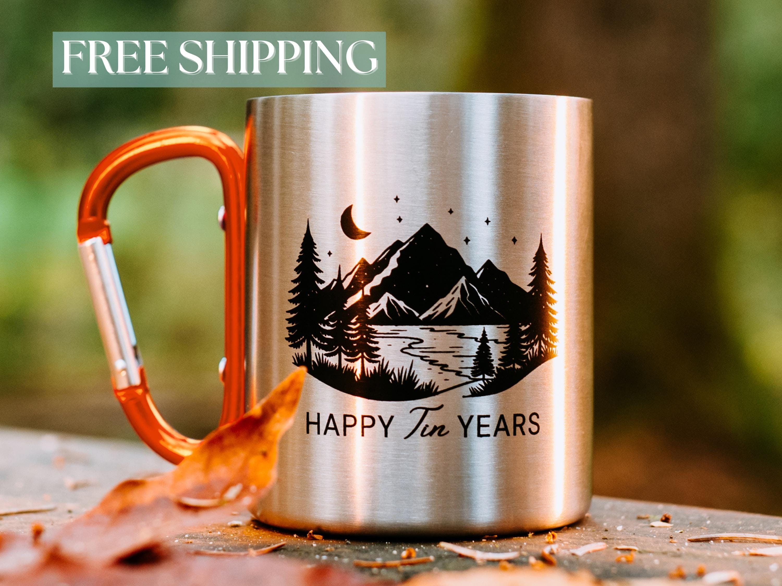 10 Oz Metal Mug - Etsy