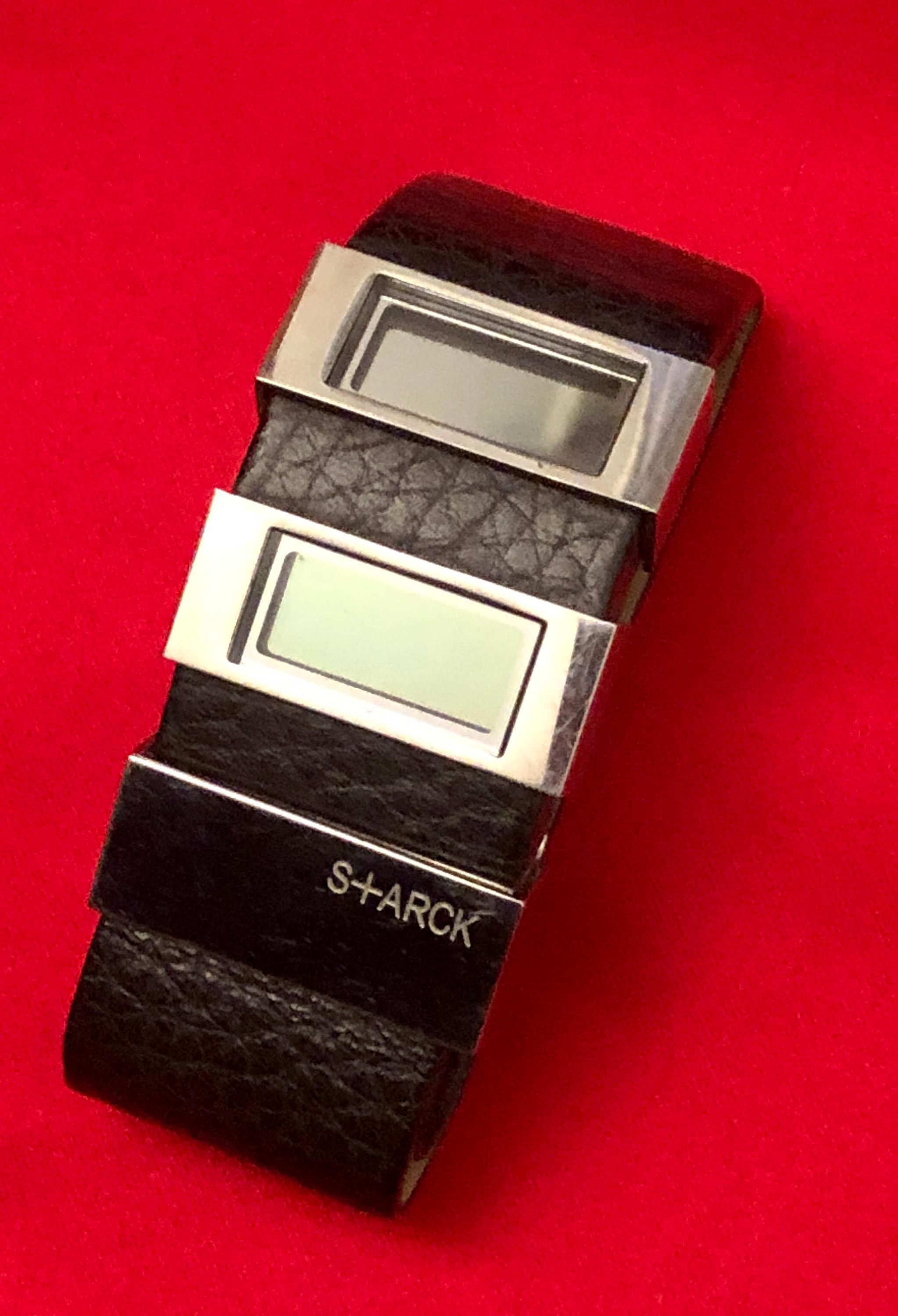 Philippe Starck con Fossil Deux Temps Digital Watch PH 1091 Etsy