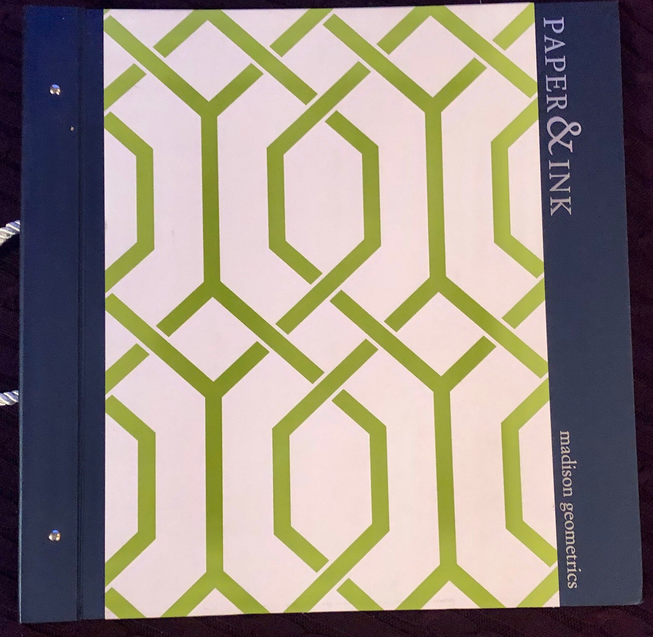 WallQuest Paper & Ink Madison Geometrics Designer Wallpaper Etsy