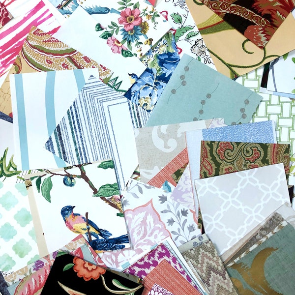 Wallpaper Scraps Etsy