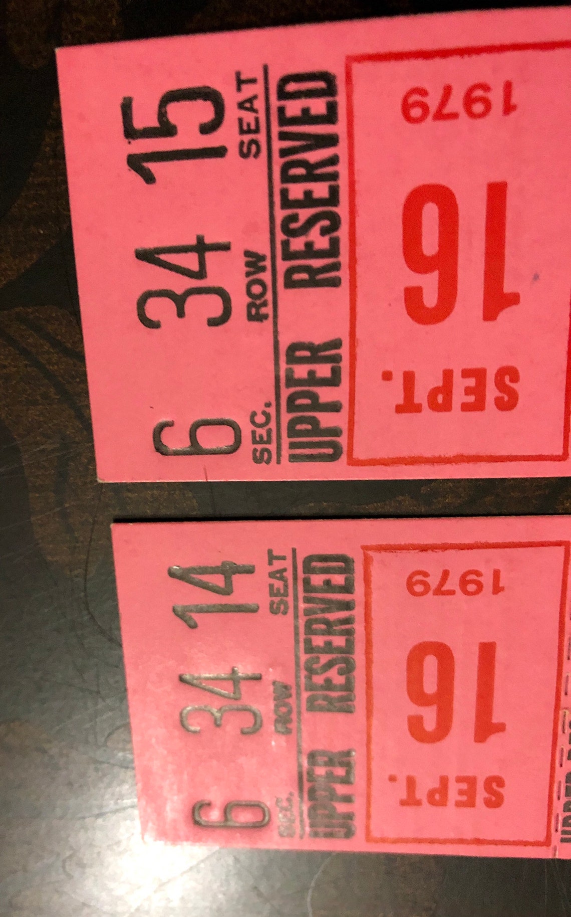 Vintage Baseball Ticket Stub Baltimore Orioles Vs Detroit Etsy