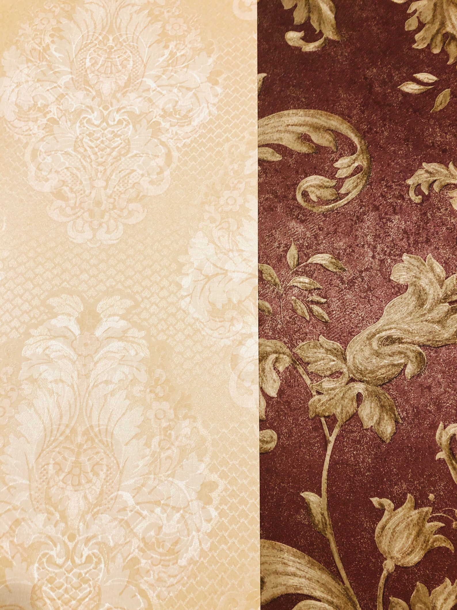 Wallpaper Sample Book Brewster Wallcoverings Simply Satin | Etsy