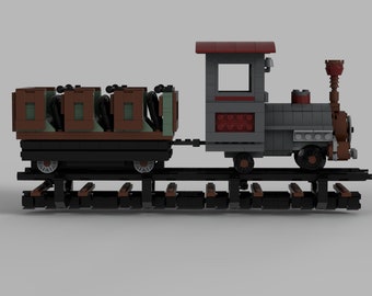Train Big Thunder Mountain MOC (INSTRUCTIONS ONLY)