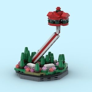 Efteling Modular: Pagoda (ENDAST INSTRUKTIONER)