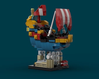 Peter Pan&#39;s Flight MOC (INSTRUCTIONS ONLY)
