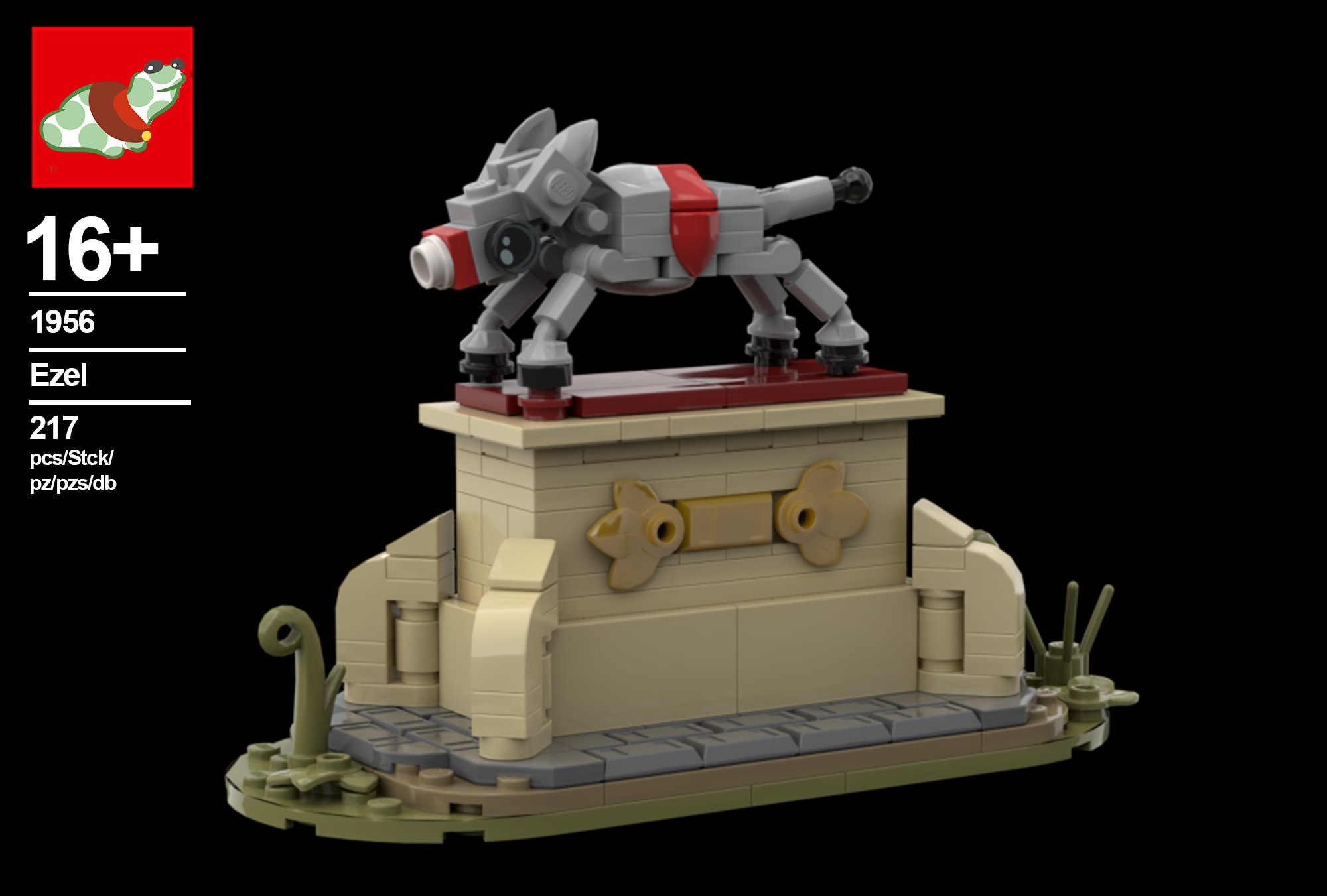 Donkey Stretch MOC (INSTRUCTIONS ONLY)