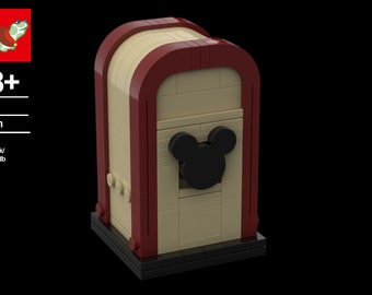 Mouse Trashcan MOC (INSTRUCTIONS ONLY)