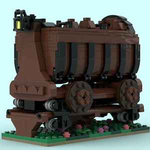 Seven Dwarfs Mine Train MOC (INSTRUCTIONS ONLY)