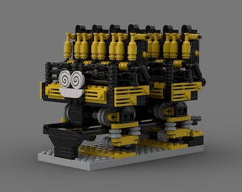 The Smiler MOC (INSTRUCTIONS ONLY)