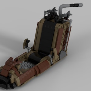 Maximus&#39; Blitz Bahn MOC (INSTRUCTIONS ONLY)