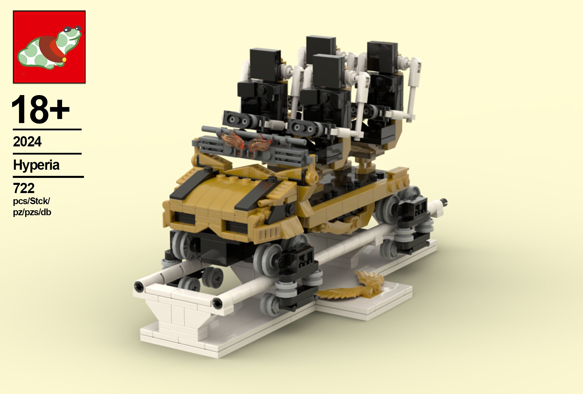 Hyperia MOC (INSTRUCTIONS ONLY)
