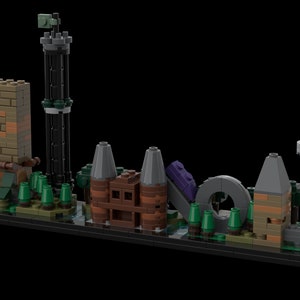 Hansa Architecture MOC (INSTRUCTIONS ONLY)