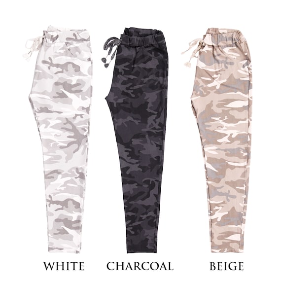 Buy Women's High Rise Skin Fit Camouflage Print Army Track Pant Joggers /  Jeggings with Pocket (32) - Dark Green Online at Best Prices in India -  JioMart.
