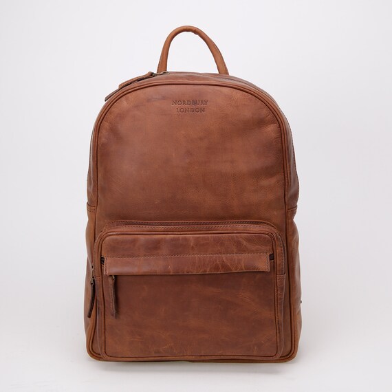 NORDBURY Leather Backpack Bag Rucksack 