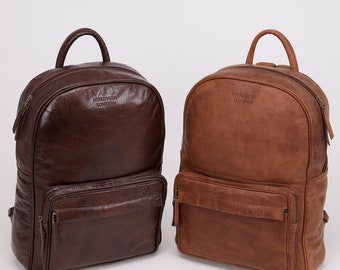 leather day pack