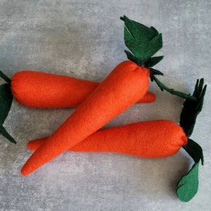 Novelty Carrot Catnip Kicker Pillow Cushion Felt Cat Toy With Catnip, silvervine, and  Valerian. Cat Birthday Gift Catcha Day Gift