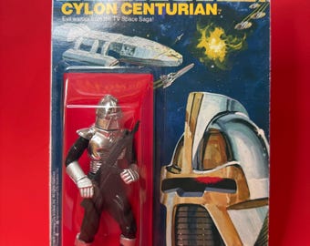 1978 Battlestar Galactica Cylon Centurion Complete With Repro