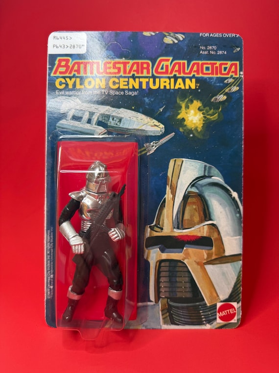 1978 Battlestar Galactica Cylon Centurion Complete With Repro