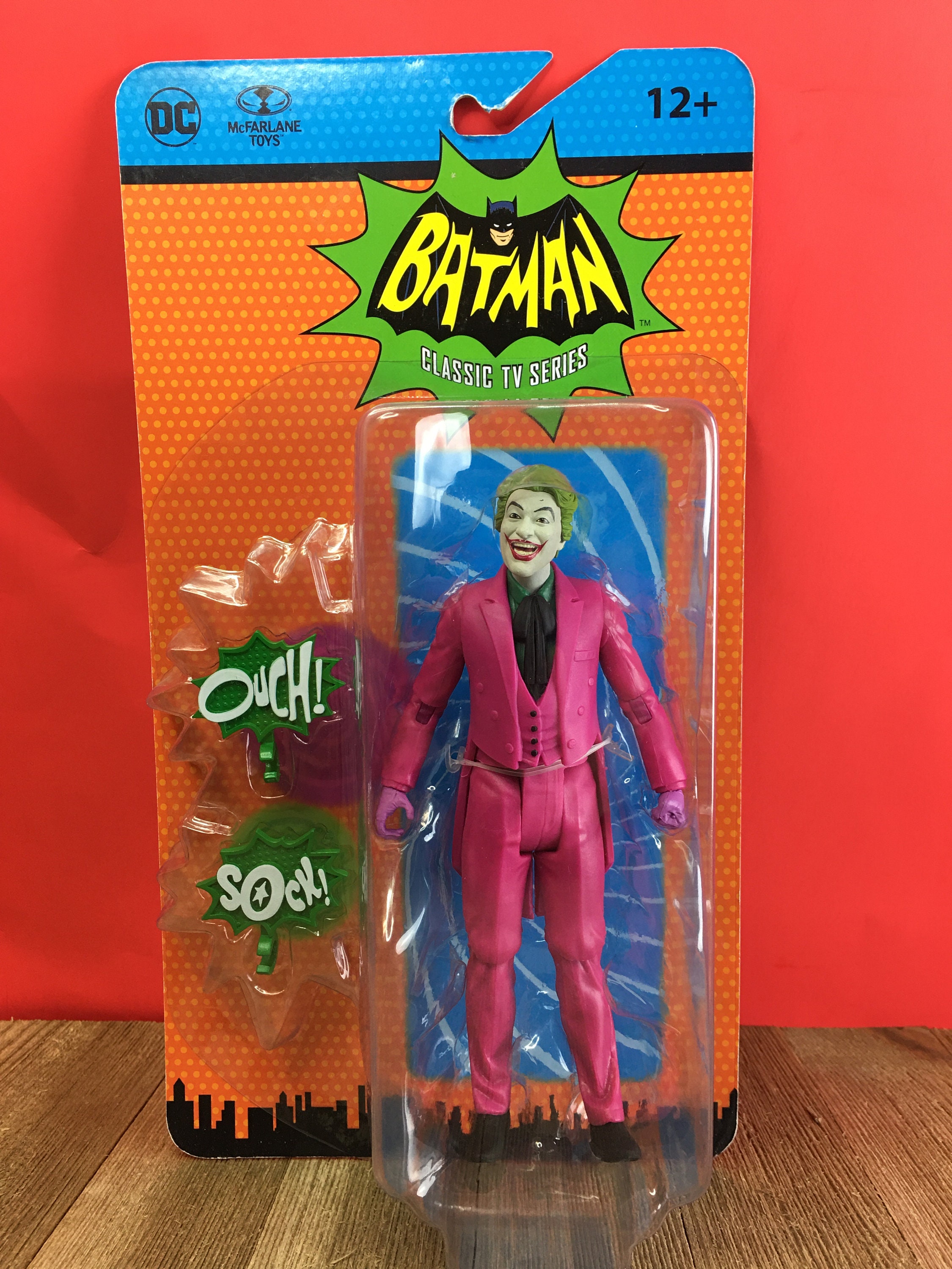 Mcfarlane DC Retro Batman 1966 Classic TV Series Joker Masked - Etsy