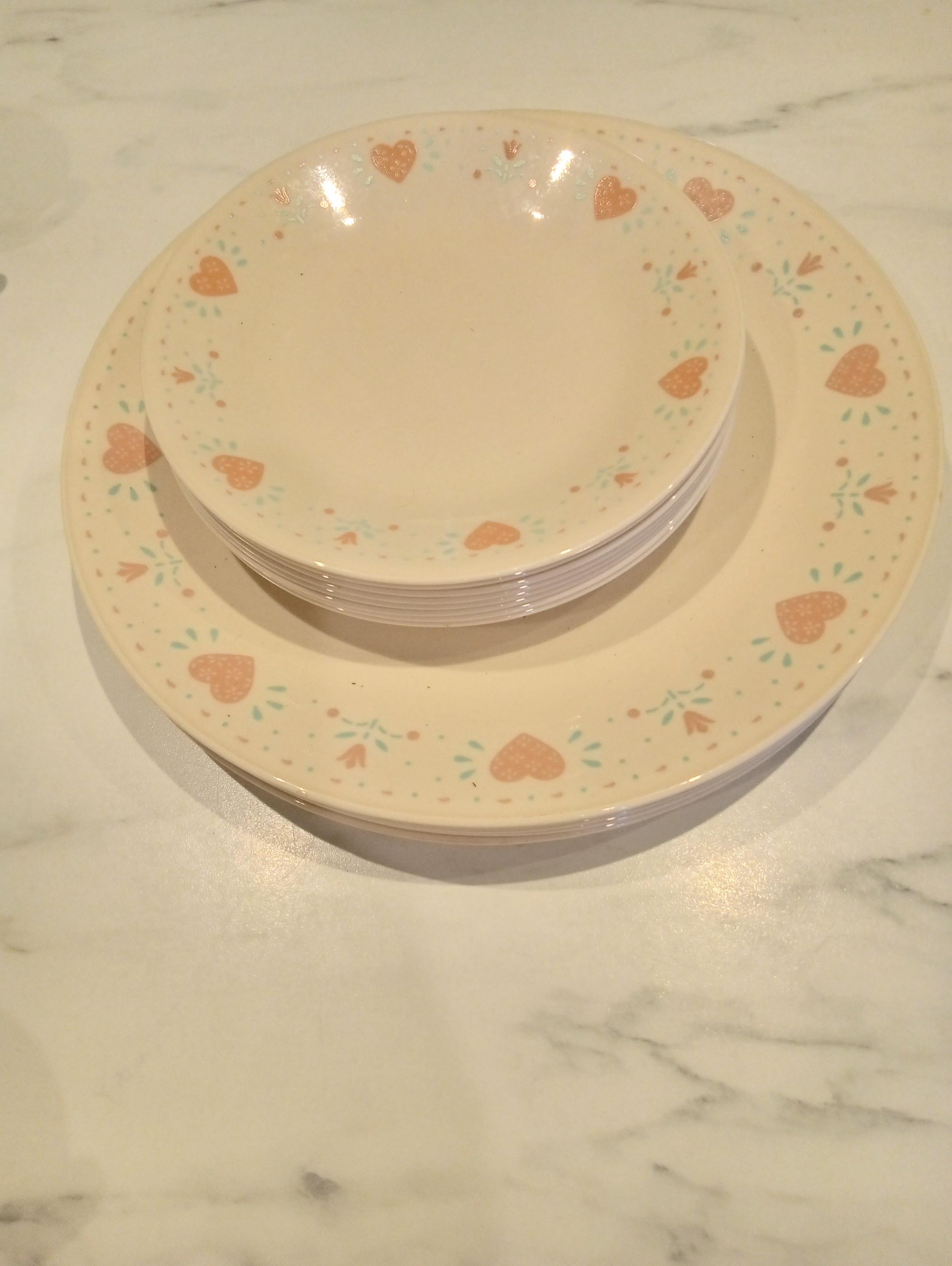 Corelle Dish Set Vintage Etsy